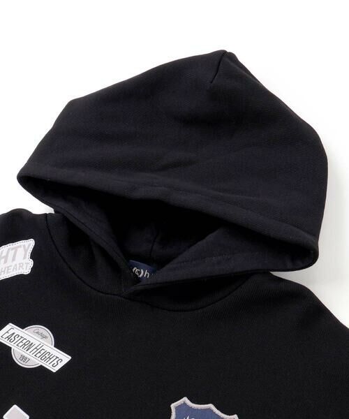 nexchic / ネクシック パーカー | ロゴバッチ裏毛フーディ(110~150cm) | 詳細2