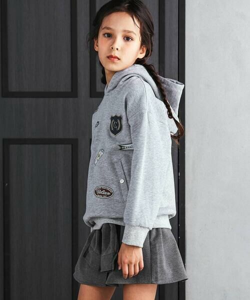 nexchic / ネクシック パーカー | ロゴバッチ裏毛フーディ(110~150cm) | 詳細10