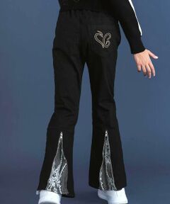 nexchic / ネクシック チノ・ワークパンツ | ツイル＆デニムジッパー付きパンツ(110~150cm)