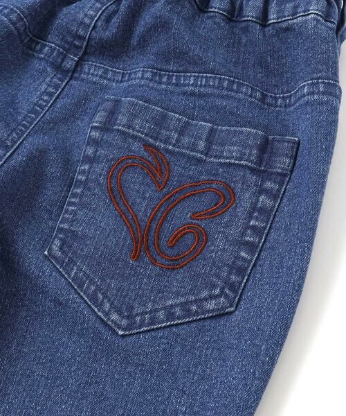 nexchic / ネクシック チノ・ワークパンツ | ツイル＆デニムジッパー付きパンツ(110~150cm) | 詳細14