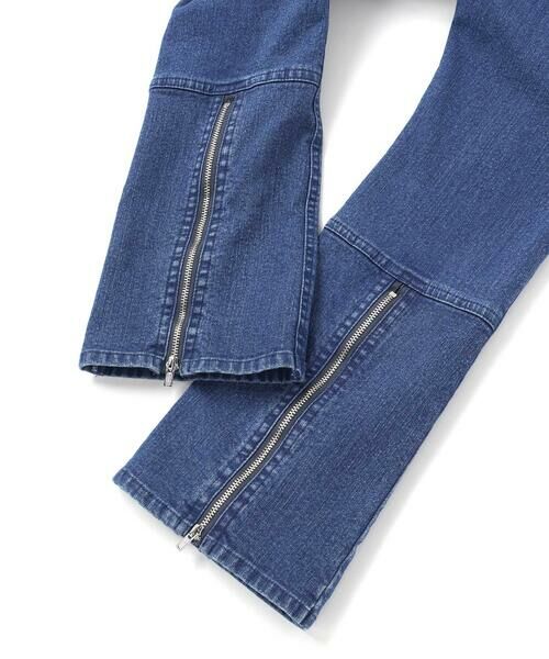 nexchic / ネクシック チノ・ワークパンツ | ツイル＆デニムジッパー付きパンツ(110~150cm) | 詳細18