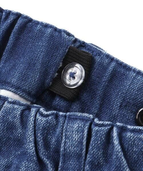 nexchic / ネクシック チノ・ワークパンツ | ツイル＆デニムジッパー付きパンツ(110~150cm) | 詳細19