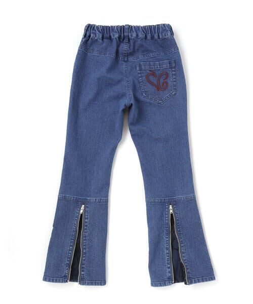 nexchic / ネクシック チノ・ワークパンツ | ツイル＆デニムジッパー付きパンツ(110~150cm) | 詳細11