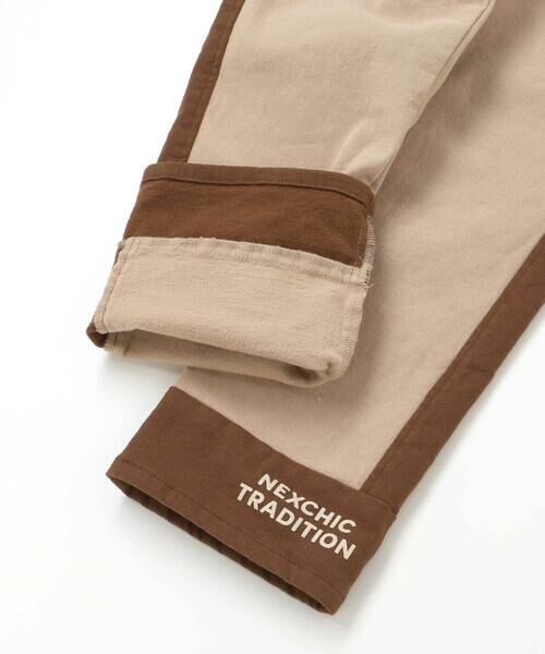 nexchic / ネクシック チノ・ワークパンツ | ツイル＆デニムテーパートパンツ(110~150cm) | 詳細13