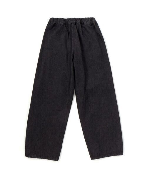 nexchic / ネクシック その他トップス | デニムビスチェ＋タック入り太パンツセットアップ(110~150cm) | 詳細8