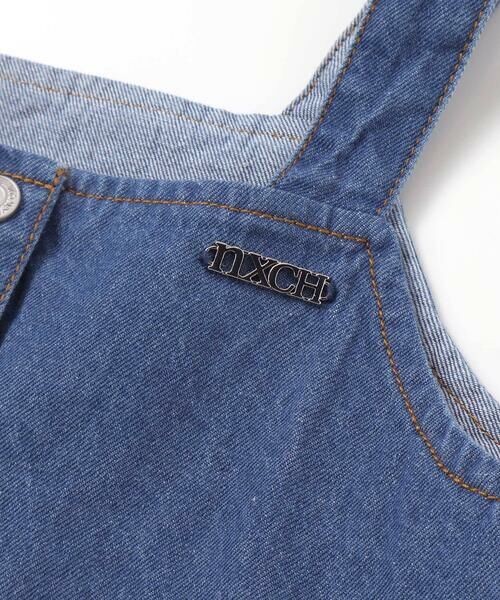 nexchic / ネクシック その他トップス | デニムビスチェ＋タック入り太パンツセットアップ(110~150cm) | 詳細13