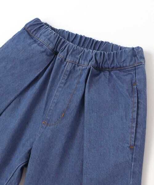nexchic / ネクシック その他トップス | デニムビスチェ＋タック入り太パンツセットアップ(110~150cm) | 詳細17
