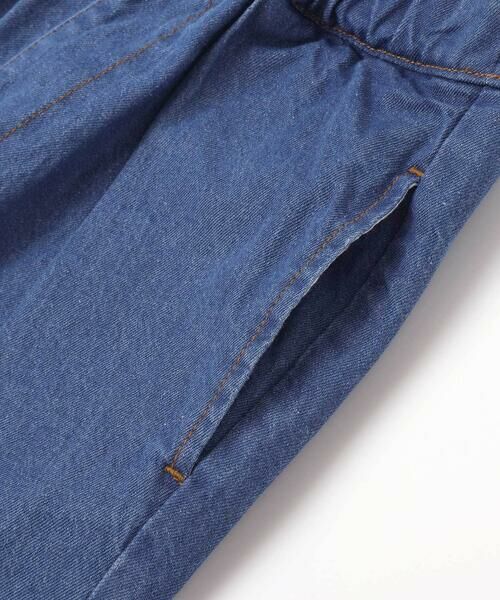 nexchic / ネクシック その他トップス | デニムビスチェ＋タック入り太パンツセットアップ(110~150cm) | 詳細18