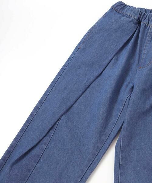 nexchic / ネクシック その他トップス | デニムビスチェ＋タック入り太パンツセットアップ(110~150cm) | 詳細19