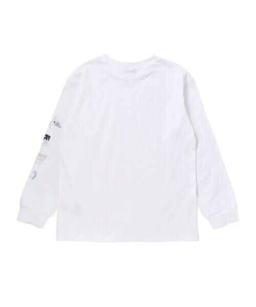 nexchic / ネクシック Tシャツ | ロゴ入り長袖Tシャツ＋マルチボーダー半袖Tシャツセット(110~150cm) | 詳細7