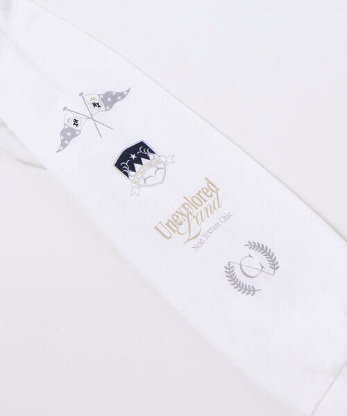 nexchic / ネクシック Tシャツ | ロゴ入り長袖Tシャツ＋マルチボーダー半袖Tシャツセット(110~150cm) | 詳細9