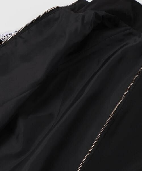 nexchic / ネクシック ノーカラージャケット | レースライン入りタフタジャケット(110~150cm) | 詳細14