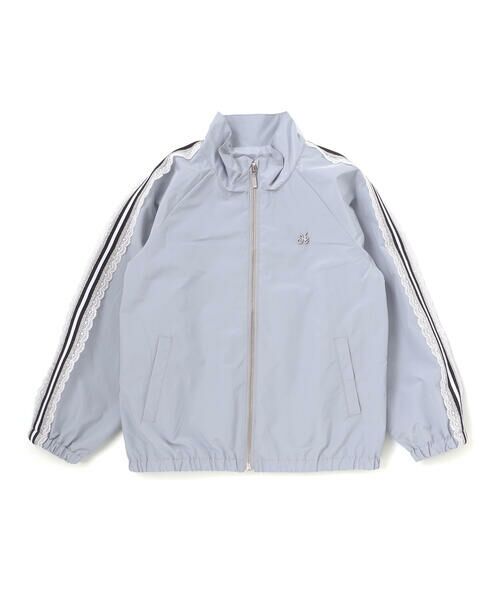 nexchic / ネクシック ノーカラージャケット | レースライン入りタフタジャケット(110~150cm) | 詳細18