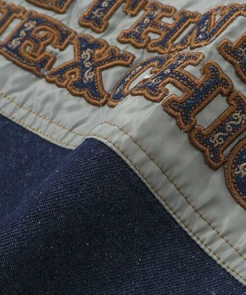 nexchic / ネクシック ブルゾン | タフタｘデニムドッキングブルゾン(110~150cm) | 詳細19