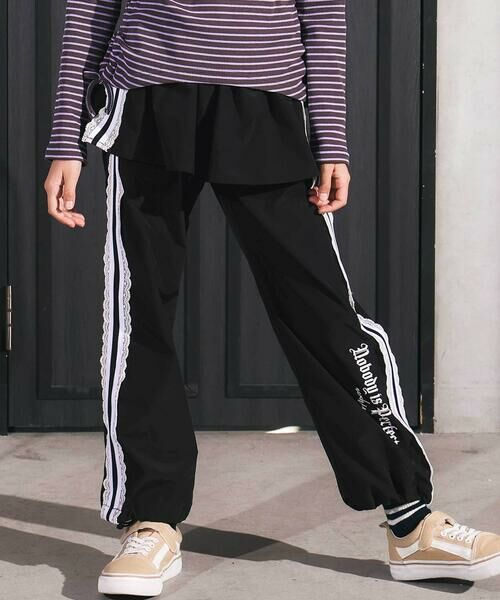 nexchic / ネクシック その他パンツ | レースライン入りタフタスカパン(110~150cm) | 詳細2