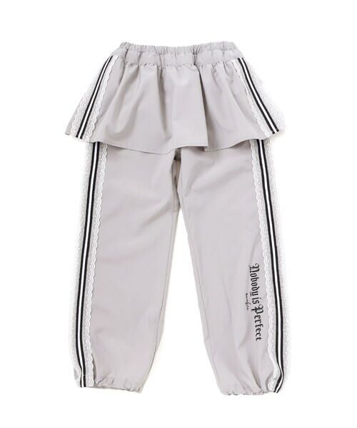 nexchic / ネクシック その他パンツ | レースライン入りタフタスカパン(110~150cm)（グレー）