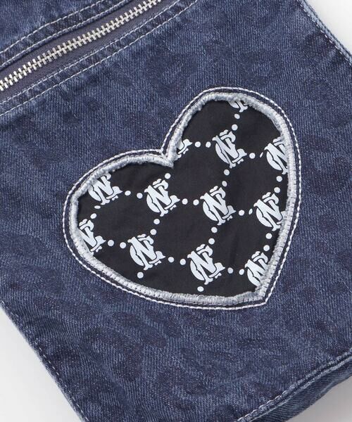 nexchic / ネクシック ショート・ハーフ・半端丈パンツ | ツイルヒョウ柄デニムショートパンツ(110~150cm) | 詳細21