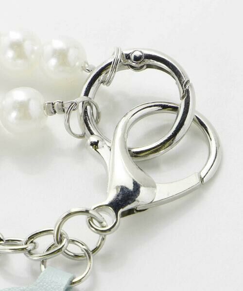 nexchic / ネクシック キーホルダー・ストラップ | ハートフラワーミラー＆ハートコーム付きストラップ | 詳細3