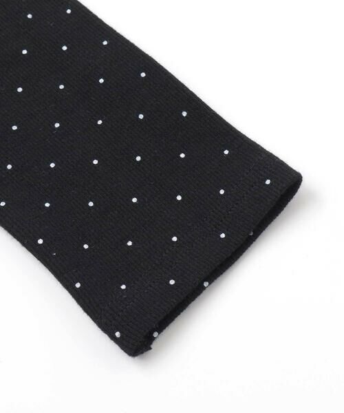 nexchic / ネクシック Tシャツ | スクエアネックサイドギャザーテレコ長袖Tシャツ(110~150cm) | 詳細9