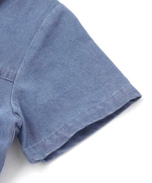 nexchic / ネクシック ミニ丈・ひざ丈ワンピース | プリンセスラインレースアップデニム＆ツイルワンピース(110~150cm) | 詳細6