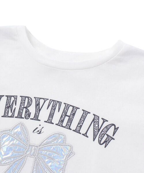 nexchic / ネクシック その他トップス | オーロラパッチ半袖Tシャツ＆フリーツスカートセットアップ(110~150cm) | 詳細3