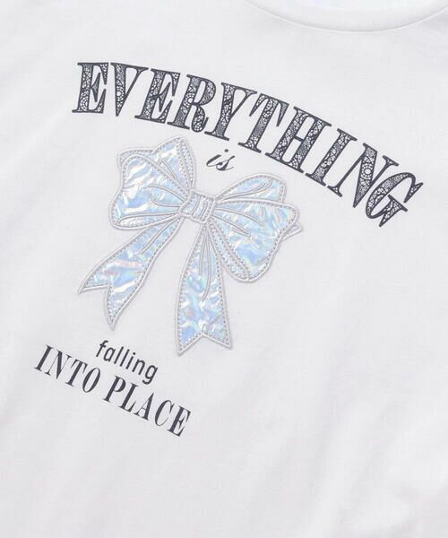 nexchic / ネクシック その他トップス | オーロラパッチ半袖Tシャツ＆フリーツスカートセットアップ(110~150cm) | 詳細4