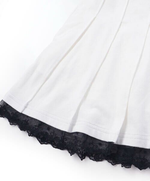 nexchic / ネクシック その他トップス | オーロラパッチ半袖Tシャツ＆フリーツスカートセットアップ(110~150cm) | 詳細12