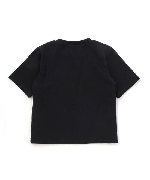 nexchic / ネクシック Tシャツ | チェックビスチェ＋スパンテレコ半袖Ｔシャツセット(110~150cm) | 詳細7