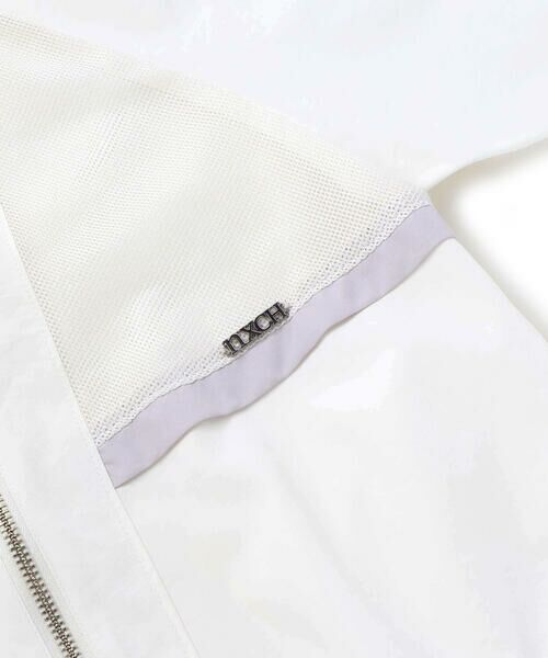 nexchic / ネクシック ノーカラージャケット | メッシュ切り替えタフタジップアップジャケット(110~150cm) | 詳細9