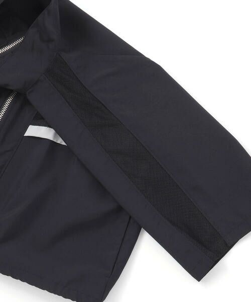 nexchic / ネクシック ノーカラージャケット | メッシュ切り替えタフタジップアップジャケット(110~150cm) | 詳細16