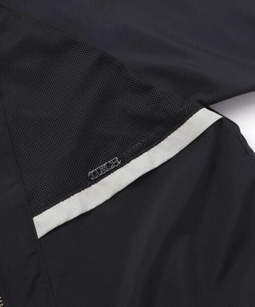 nexchic / ネクシック ノーカラージャケット | メッシュ切り替えタフタジップアップジャケット(110~150cm) | 詳細17