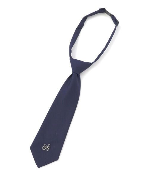 nexchic / ネクシック シャツ・ブラウス | ネクタイ付きブロード半袖シャツ(110~150cm) | 詳細18