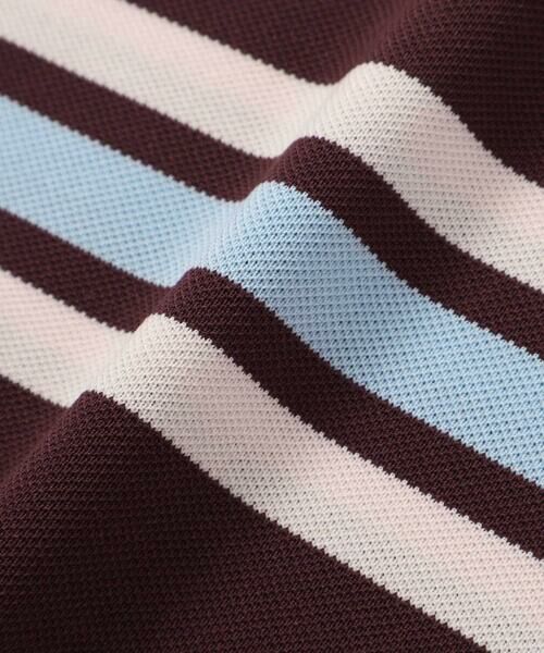 nexchic / ネクシック ポロシャツ | プリントカノコボーダーポロシャツ(110~150cm) | 詳細16