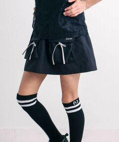 nexchic / ネクシック その他パンツ | ギャザーポケット付きタフタスカパン(110~150cm)