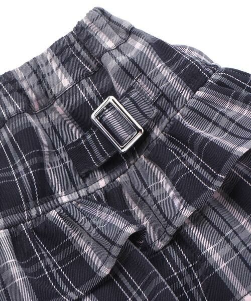 nexchic / ネクシック その他パンツ | バックフリルプリーツチェックツイルスカパン(110~150cm) | 詳細8