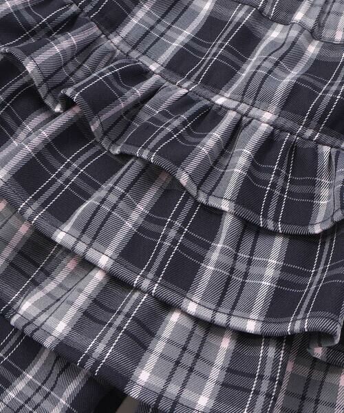 nexchic / ネクシック その他パンツ | バックフリルプリーツチェックツイルスカパン(110~150cm) | 詳細9