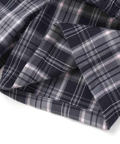 nexchic / ネクシック その他パンツ | バックフリルプリーツチェックツイルスカパン(110~150cm) | 詳細13