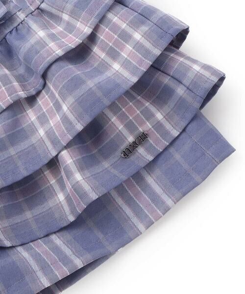 nexchic / ネクシック その他パンツ | バックフリルプリーツチェックツイルスカパン(110~150cm) | 詳細22