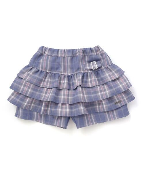 nexchic / ネクシック その他パンツ | バックフリルプリーツチェックツイルスカパン(110~150cm) | 詳細20