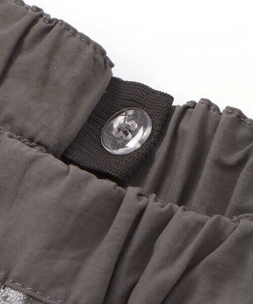 nexchic / ネクシック ショート・ハーフ・半端丈パンツ | サイドメッシュ切り替えタフタ6分丈パンツ(110~150cm) | 詳細14