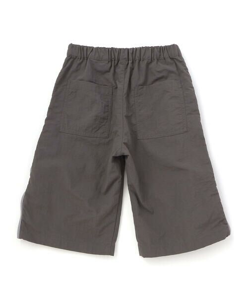 nexchic / ネクシック ショート・ハーフ・半端丈パンツ | サイドメッシュ切り替えタフタ6分丈パンツ(110~150cm) | 詳細4