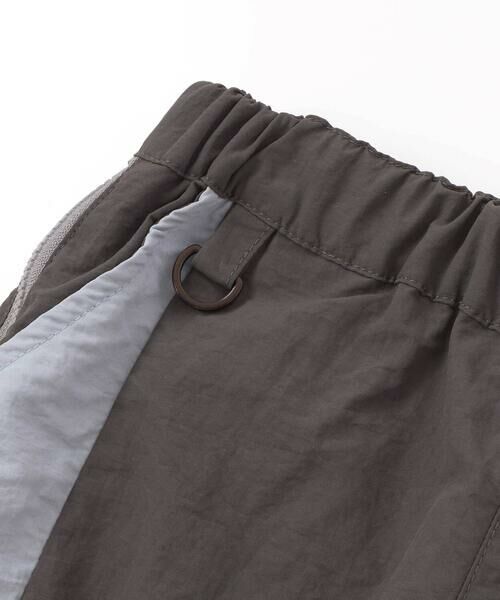 nexchic / ネクシック ショート・ハーフ・半端丈パンツ | サイドメッシュ切り替えタフタ6分丈パンツ(110~150cm) | 詳細6