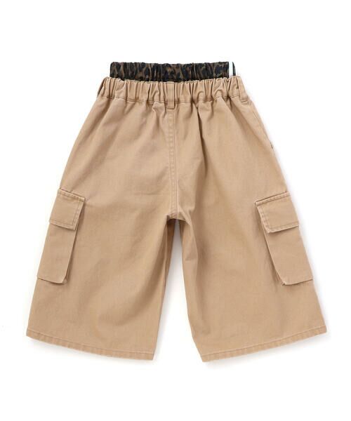 nexchic / ネクシック ショート・ハーフ・半端丈パンツ | ツイル＋デニムウエストレイヤードハーフパンツ(110~150cm) | 詳細5
