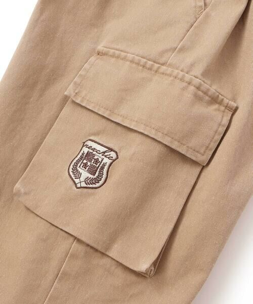 nexchic / ネクシック ショート・ハーフ・半端丈パンツ | ツイル＋デニムウエストレイヤードハーフパンツ(110~150cm) | 詳細7