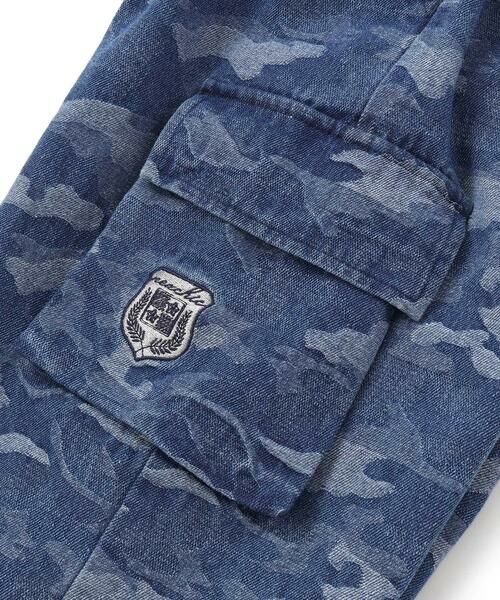 nexchic / ネクシック ショート・ハーフ・半端丈パンツ | ツイル＋デニムウエストレイヤードハーフパンツ(110~150cm) | 詳細18