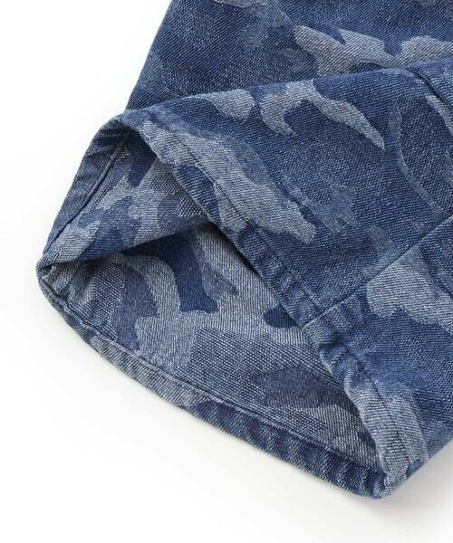 nexchic / ネクシック ショート・ハーフ・半端丈パンツ | ツイル＋デニムウエストレイヤードハーフパンツ(110~150cm) | 詳細19