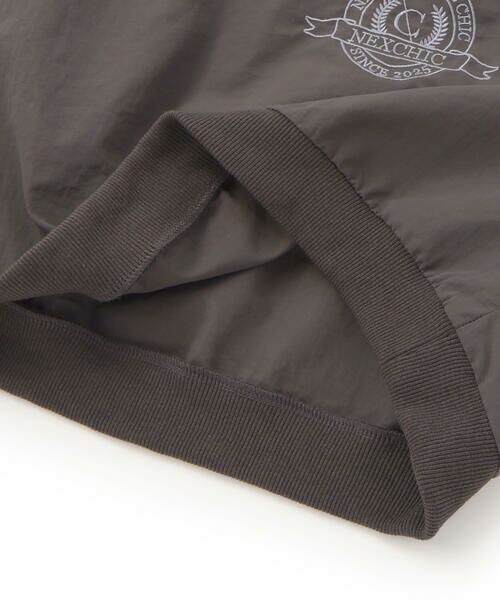 nexchic / ネクシック ベスト | Vネックタフタプルオーバーベスト(110~150cm) | 詳細7