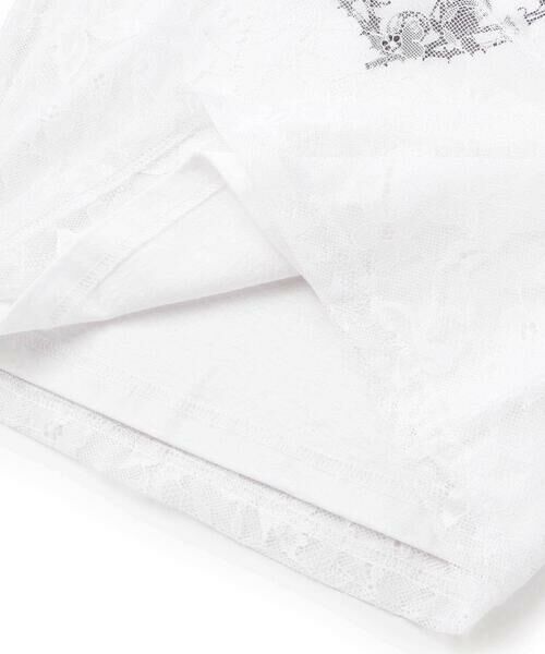 nexchic / ネクシック Tシャツ | チュールレイヤード天竺半袖Tシャツ(110~150cm) | 詳細19