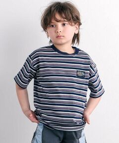 nexchic / ネクシック Tシャツ | 切り替えビッグシルエット半袖Tシャツ(110~150cm)