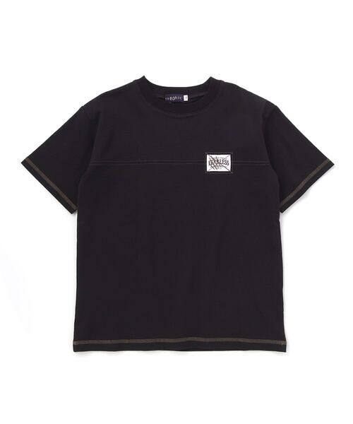 nexchic / ネクシック Tシャツ | 切り替えビッグシルエット半袖Tシャツ(110~150cm) | 詳細5